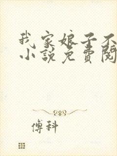 我家娘子不对劲小说免费阅读全文封面