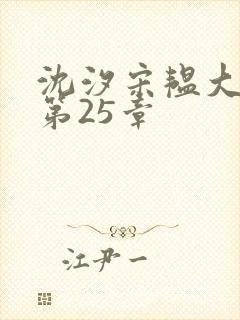 沈汐宋韫大结局第25章