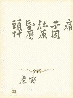 头昏肚子痛呕吐什么原因