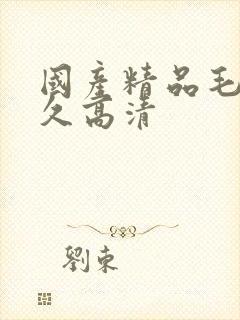 国产精品毛片久久高清封面