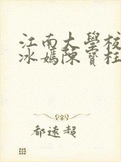 江南大学校花陆冰嫣陈宝柱