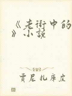 《老街中的痞子》小说封面