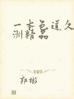 一本色道久久亚洲精品封面