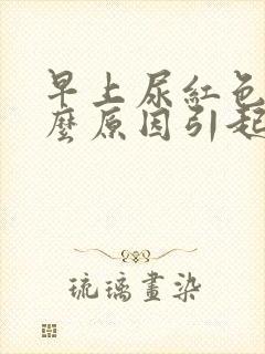 早上尿红色是什么原因引起的