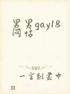 男男gay18网站封面