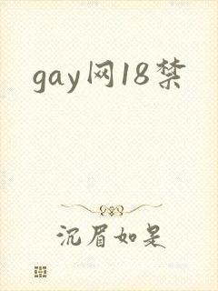gay网18禁