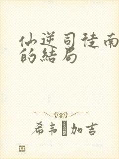 仙逆司徒南最后的结局封面