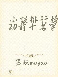 小说排行榜2020前十名穿越完结