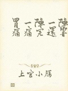 胃一阵一阵的绞痛痛完还响封面