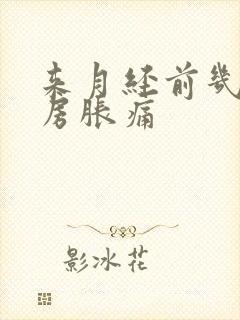 来月经前几天乳房胀痛