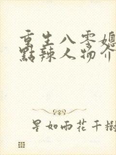 重生八零媳妇有点辣人物介绍