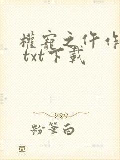 权宠之仵作医妃 txt下载