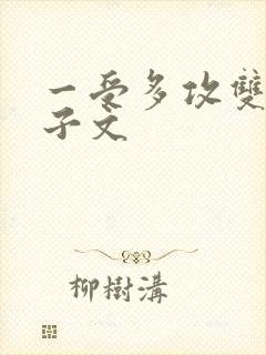 一受多攻双性生子文