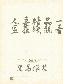 人妻精品一区二区在线观看封面