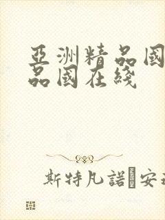 亚洲精品国产精品国在线