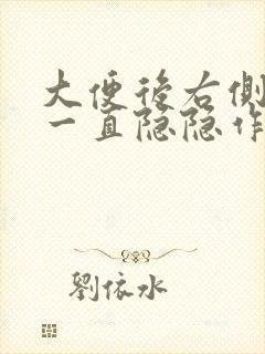 大便后右侧下腹一直隐隐作痛封面