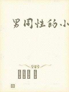 男同性的小说封面