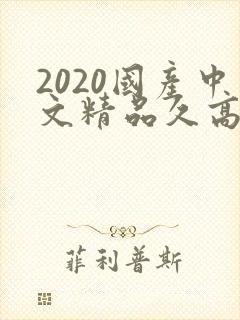 2020国产中文精品久高清91