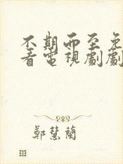 不期而至免费观看电视剧剧情介绍