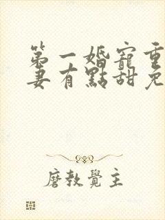 第一婚宠重生娇妻有点甜免费阅读