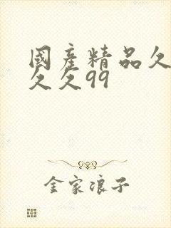 国产精品久久久久久99