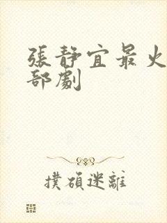 张静宜最火的三部剧