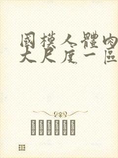 国模人体肉肉啪大尺度一区二区三区