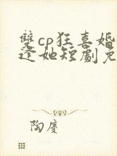 双cp狂喜婚婚逢她短剧免费观看