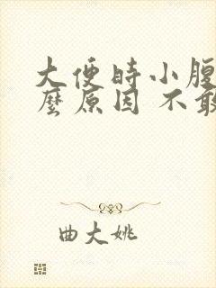 大便时小腹疼什么原因 不敢用力