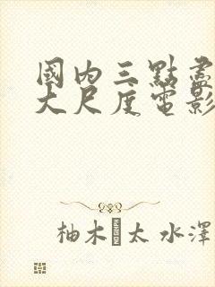 国内三点尽露的大尺度电影