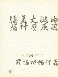 膝盖大腿内侧疼痛什么原因