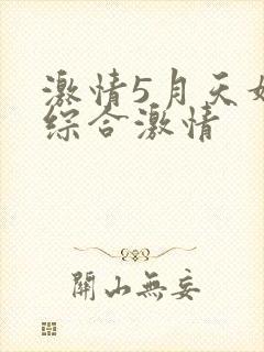 激情5月天婷婷综合激情