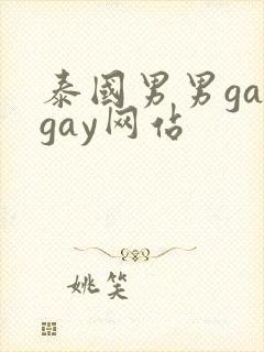 泰国男男gaygay网站