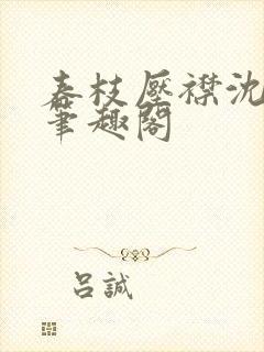 春枝压襟沈祈闻笔趣阁封面