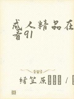 成人精品在线观看91