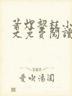 萧煜黎枝小说全文免费阅读