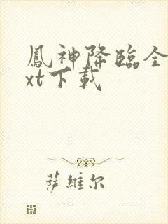 凤神降临全文txt下载