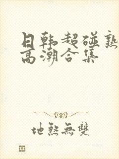 日韩超碰熟女阿高潮合集