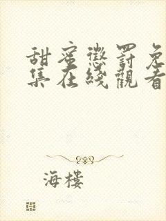 甜蜜惩罚免费全集在线观看高清