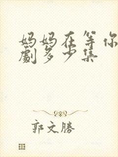 妈妈在等你电视剧多少集