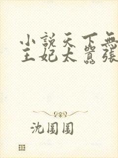 小说天下无双:王妃太嚣张