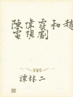 陈伟霆和赵露思电视剧封面