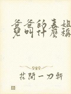 爸爸的表姐的女儿叫什么称呼封面