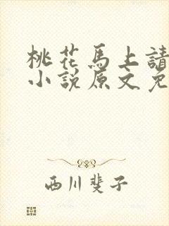 桃花马上请长缨小说原文免费阅读