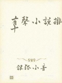 有声小说排名前十