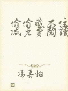 偷偷藏不住无删减免费阅读封面