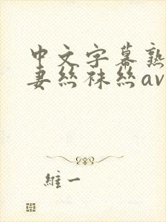 中文字幕熟女人妻丝袜丝av