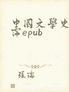 中国文学史袁行霈epub