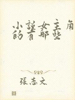 小说女主角姓宋的有哪些