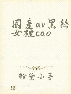 国产av黑丝美女被cao封面